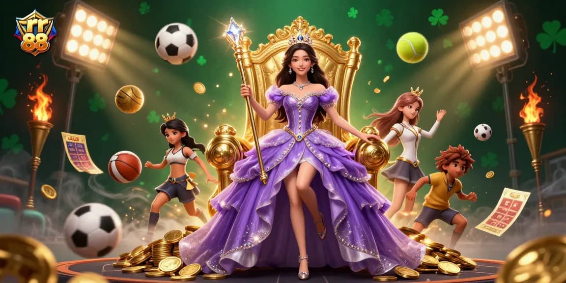 Experience thrilling wins with rr 88 in this vibrant casino illustration showcasing dramatic gaming elements.