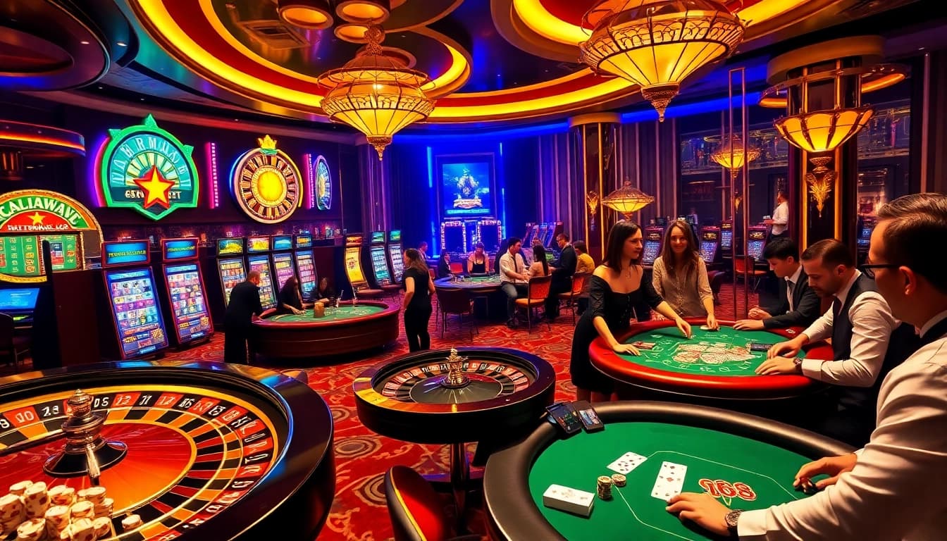Experience vibrant gambling action at 11BET with engaging slot machines and poker games.