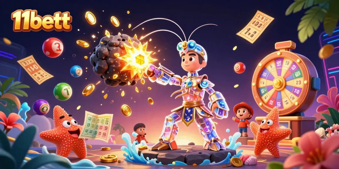 Experience winning with 11bett in a vibrant world of lottery and casino excitement.