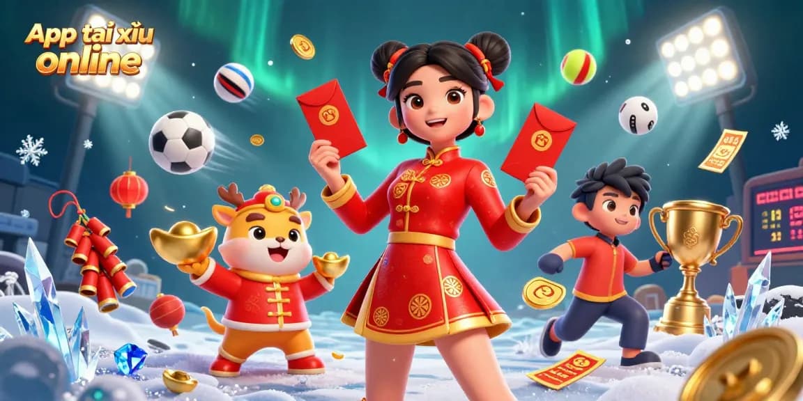 Play App tài xỉu online with engaging visuals of vibrant gameplay and dynamic winnings.