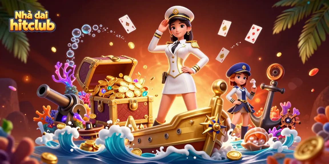 Experience thrilling gameplay at Nhà cái hitclub with vibrant 3D casino elements and engaging action.