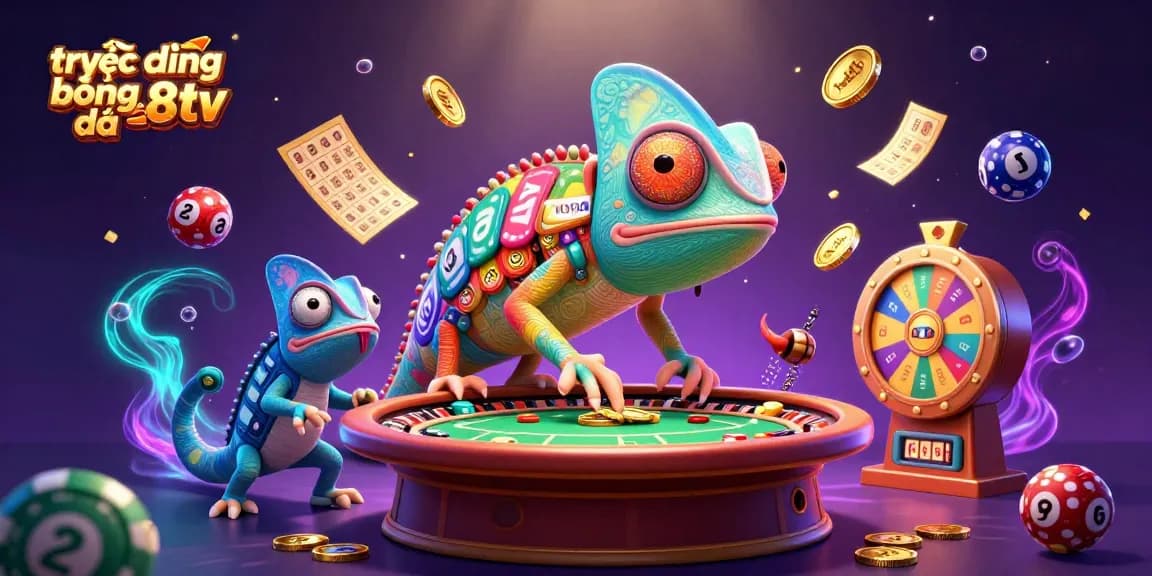 Experience thrilling trực tiếp bóng đá s8tv action in a vibrant casino scene with dynamic elements.
