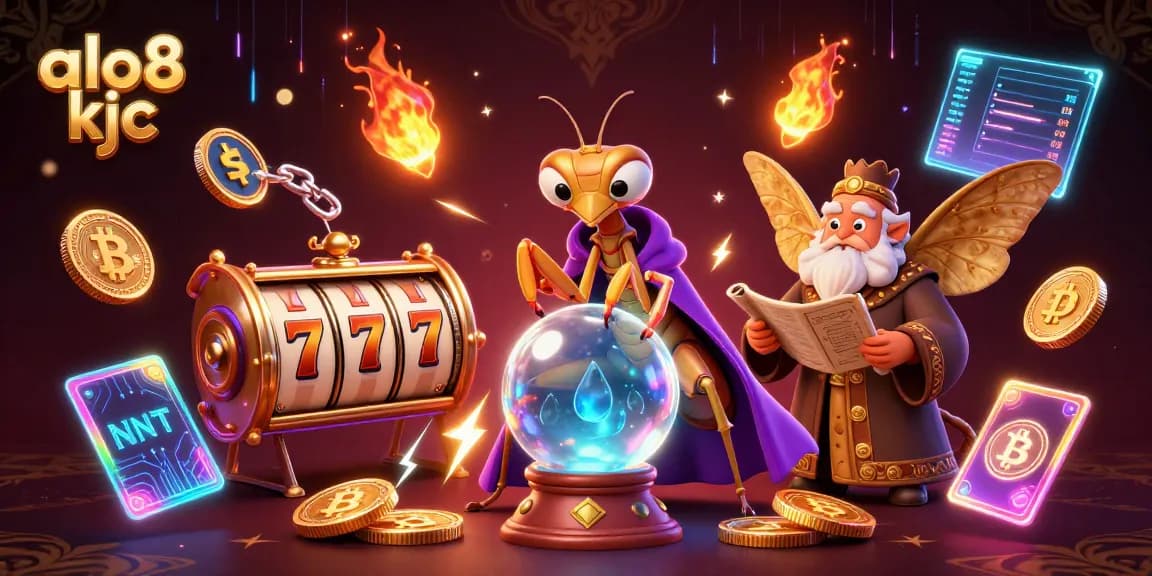 Engage with the magical world of alo8 kjc while spinning slots and exploring winnings in a vibrant casino.