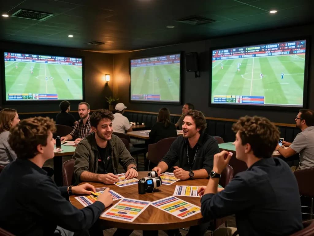Fans enjoying an intense sports betting experience at FABET with strategic gameplay and excitement