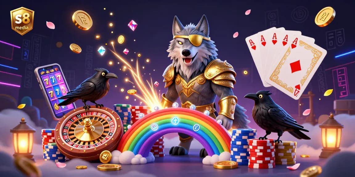 Experience high-stakes excitement with s8 media on a vibrant casino adventure featuring Norse mythology.