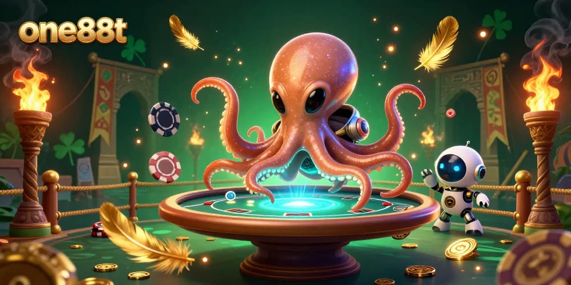 Experience dynamic gambling excitement with one88t's vibrant casino games and colorful characters.