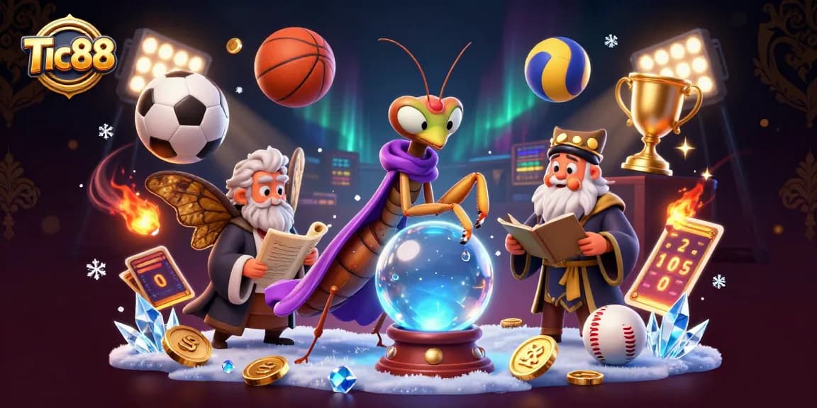 Experience thrilling gameplay at Tic88 with premium sports betting and casino elements in an immersive 3D scene.