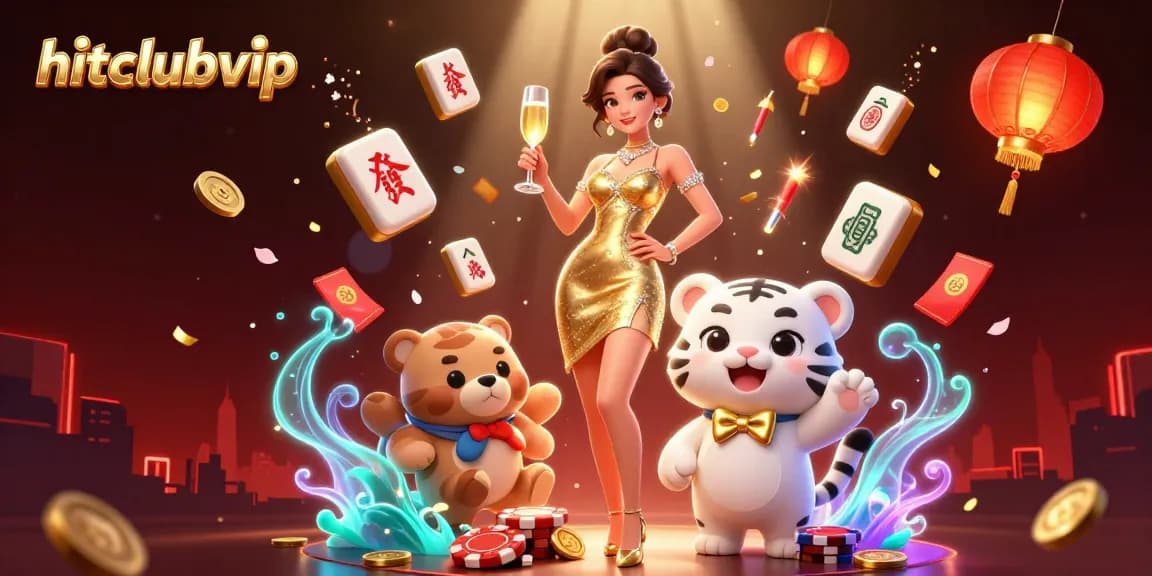 Hitclubvip enhances your winnings with a dazzling casino-themed celebration featuring exciting games.