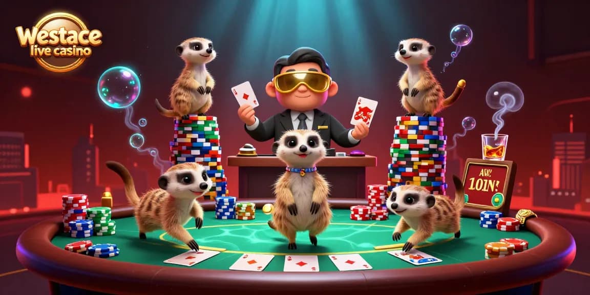 Speel met echte dealers bij westace live casino met spannende tafels en game shows.