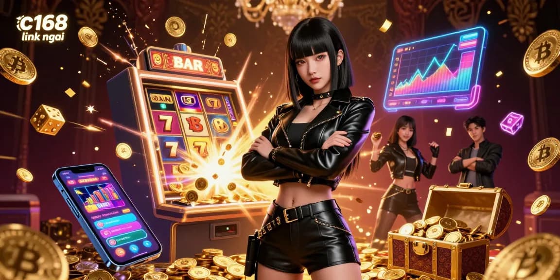 Engage with the c168 link mới and experience dynamic casino action with vibrant game elements.