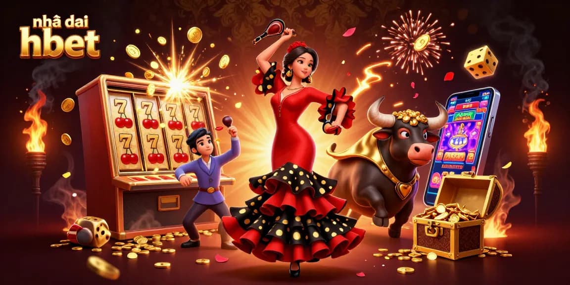Experience the thrill with Nhà cái hbet in this vibrant casino scene filled with excitement and winning moments.