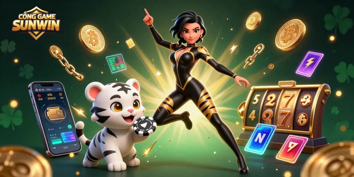 Engage with CỔNG GAME SUNWIN through thrilling gameplay featuring high-quality 3D characters and casino elements.