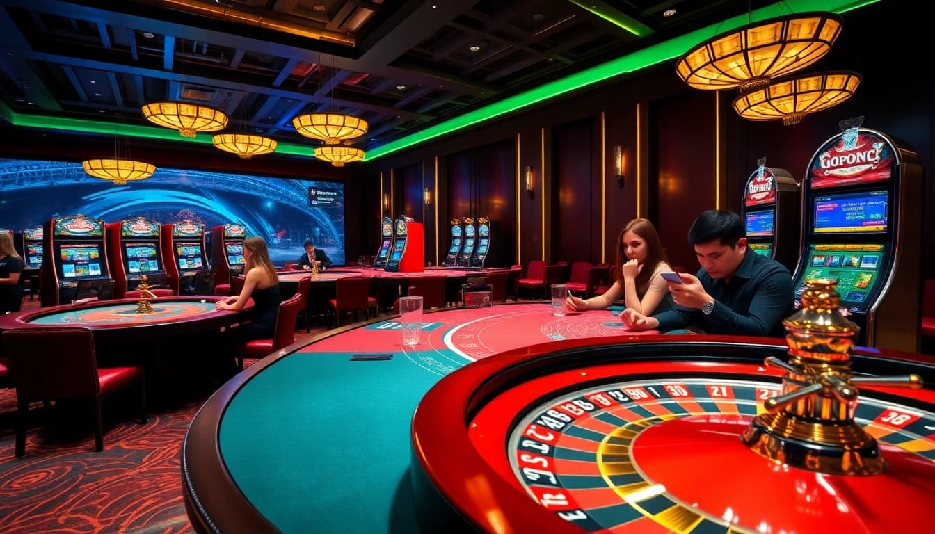 Experience the elegance of gambling at trang chủ chính thức rr88 with vibrant casino elements.