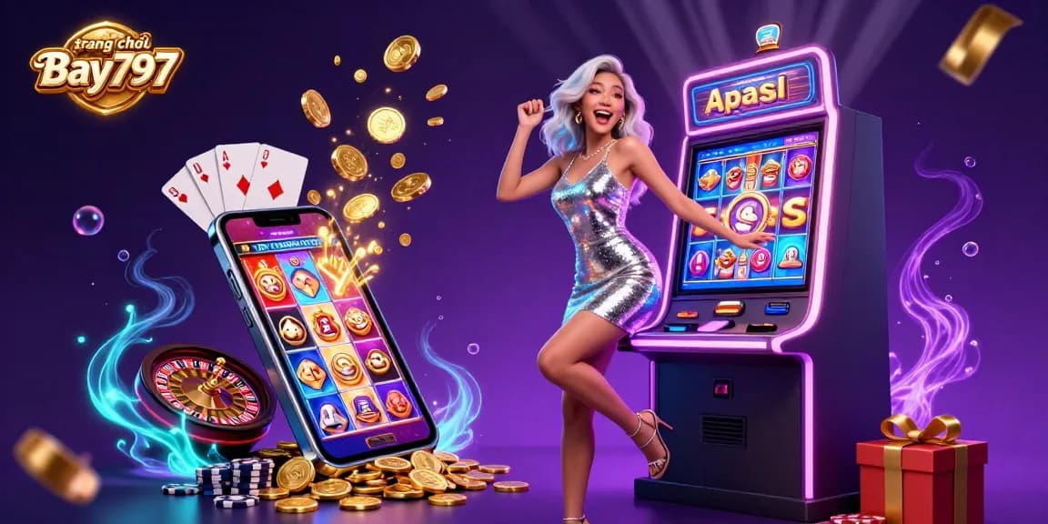 Experience the excitement of landing wins at trang chủ Bay797 with thrilling slot games and vibrant colors.