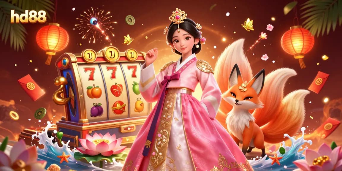 Spin the reels at hd88's vibrant online casino with captivating gaming elements.