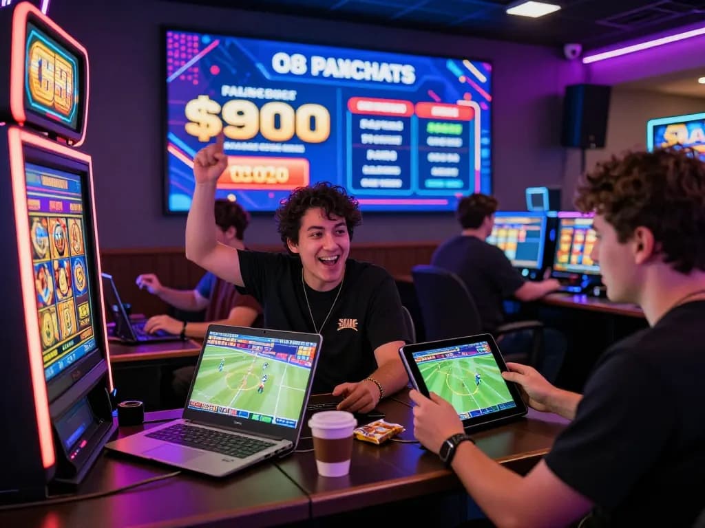 Exciting online gaming experience on https://o8.delivery/ showcasing diverse players engaging in various games and promotions.