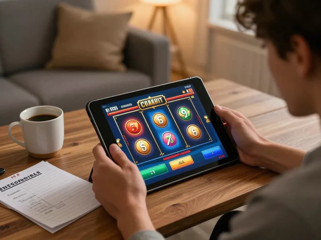 Enjoying an exciting slot game experience from home with nhà cái 79club on a tablet