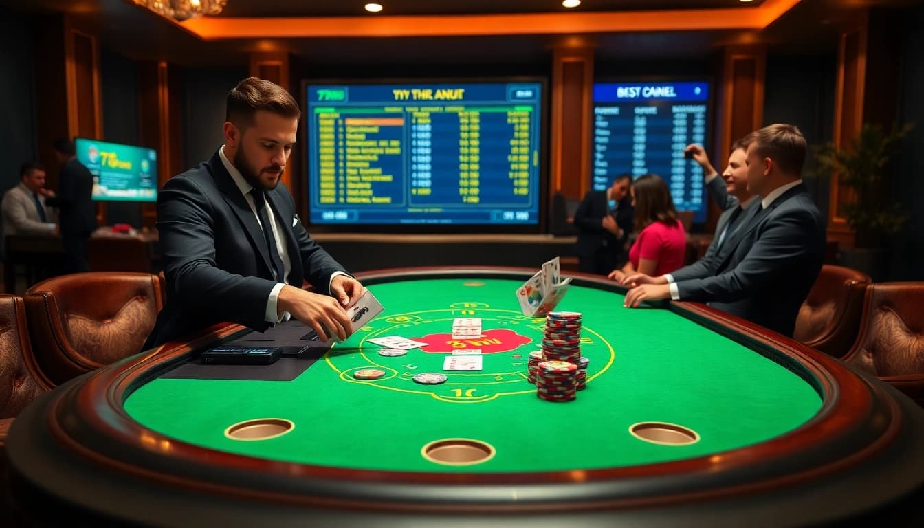 Experience the thrill of play at 78Win's online casino with vibrant poker action.