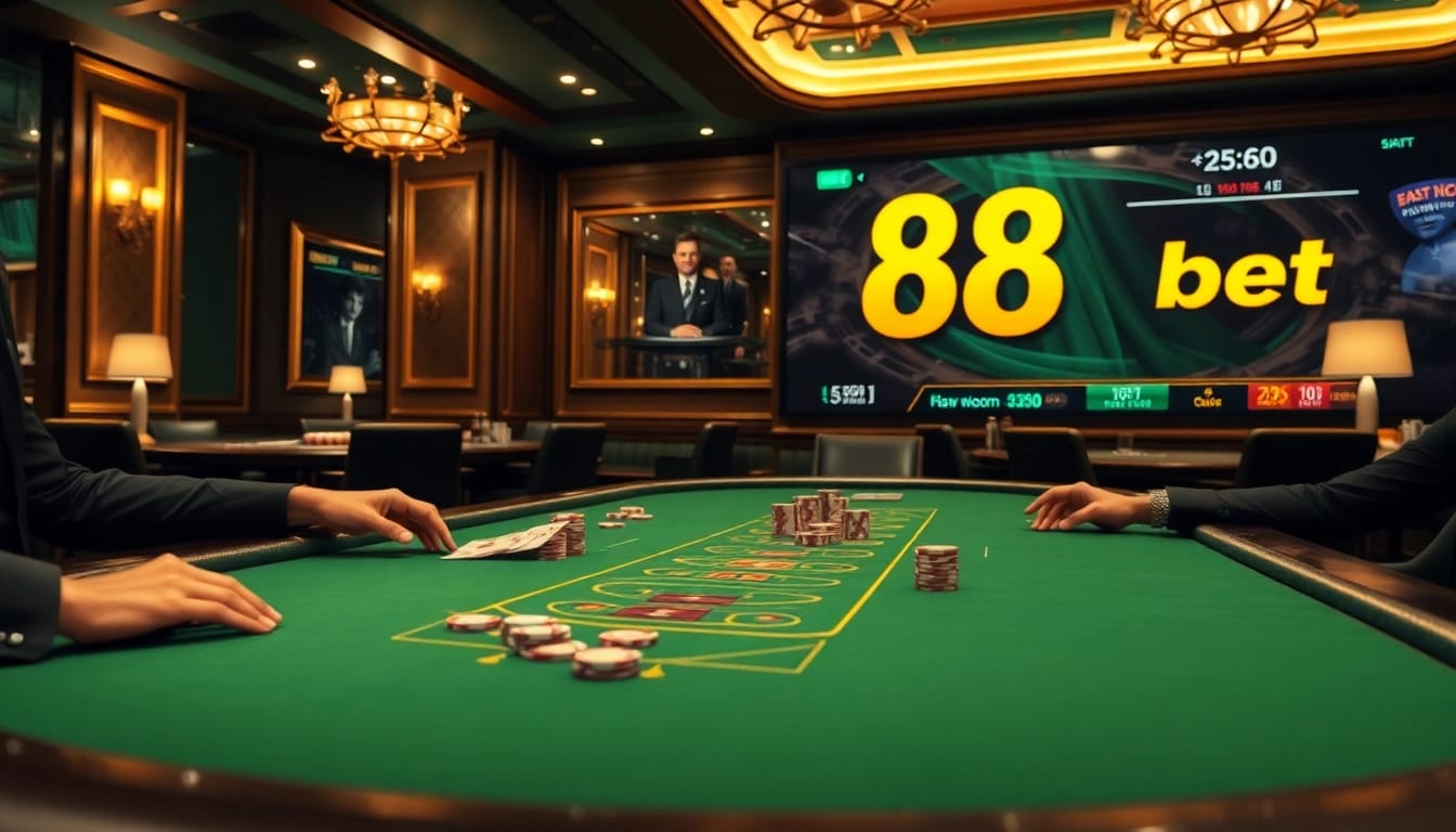Engaged players at a luxurious casino table while enjoying the thrill of 89 bet.