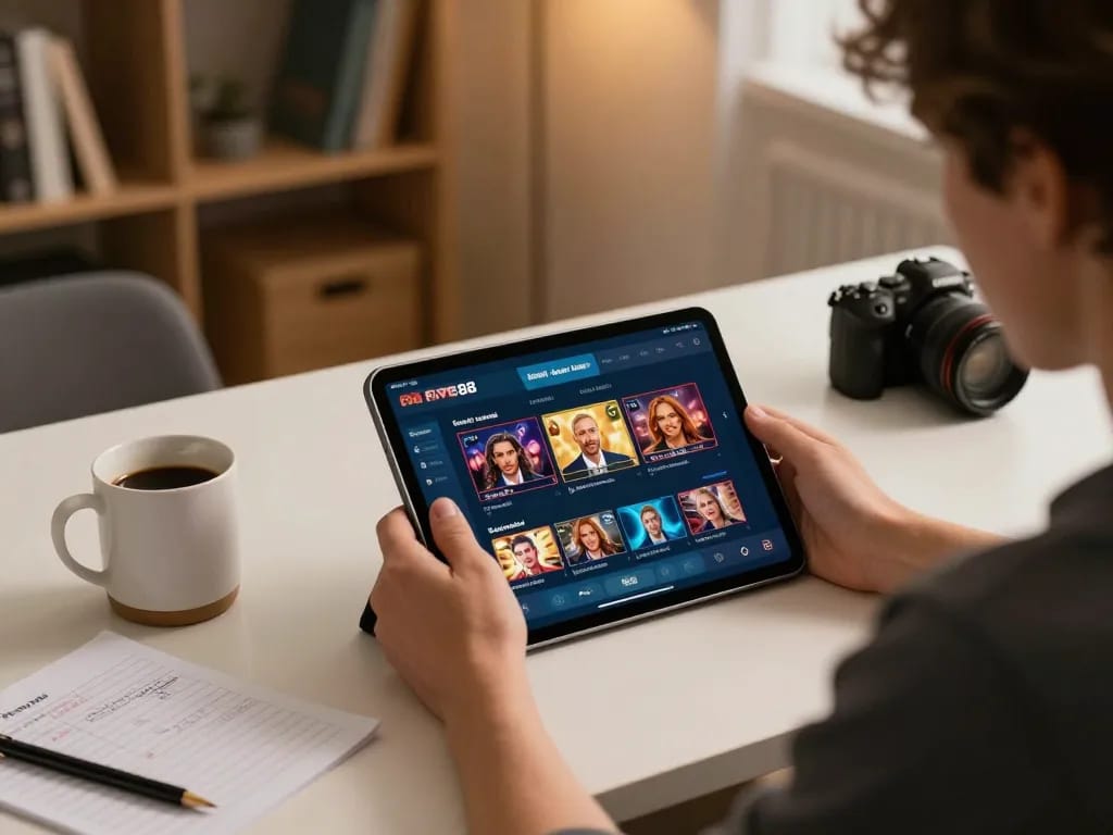 Engaging gameplay action on five88 casino app showing personalized betting options and features