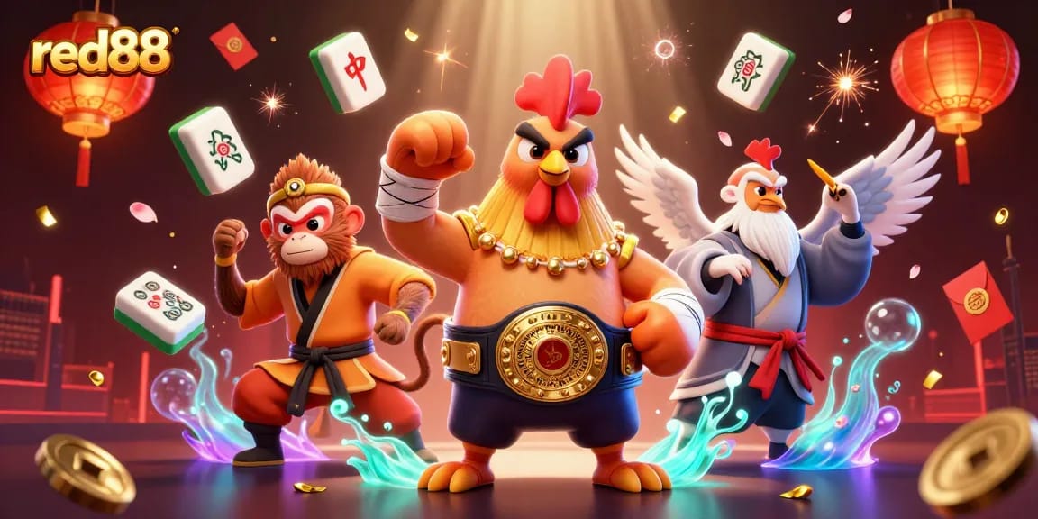 Experience thrilling gameplay at red88 with dynamic 3D casino characters and engaging elements.