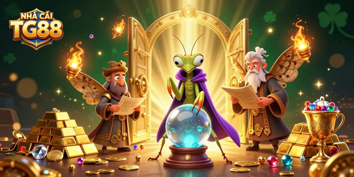 Capture your fortune with NHÀ CÁI TG88's magical gaming experience surrounded by treasures!