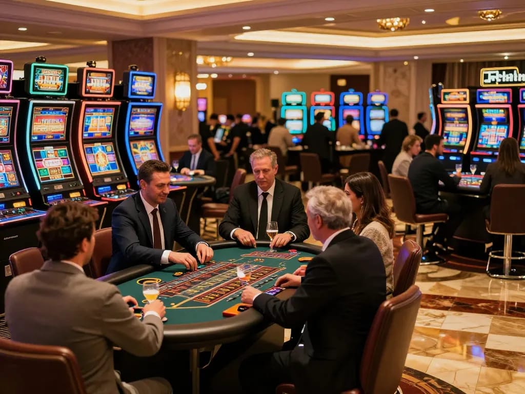 Experience the thrill of winning at Fabet88 with vibrant casino games and engaging players.