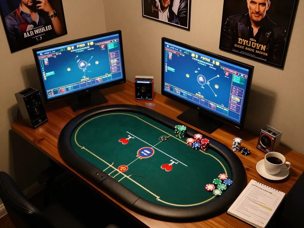 Engaging gameplay scene at 789winn with online poker interface and strategic elements on display