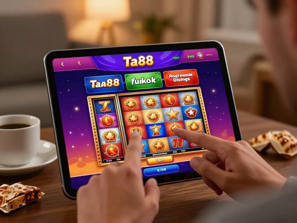 Engage with the ta88 mobile gaming app, enjoy colorful slot games, and share a cozy home atmosphere.
