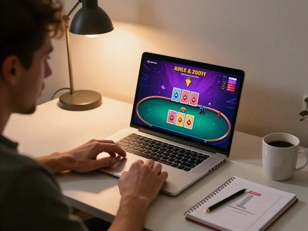 Engaging online poker game on top88pq.com with vibrant graphics and strategic gameplay