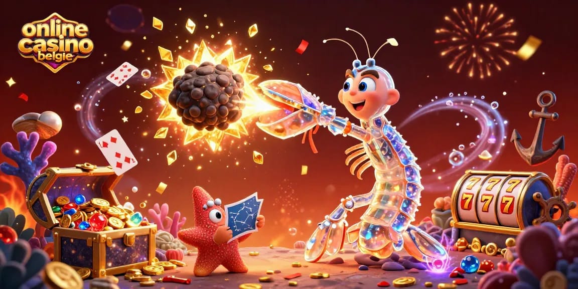 Experience thrilling gameplay at online casino belgie with vibrant treasures and characters.