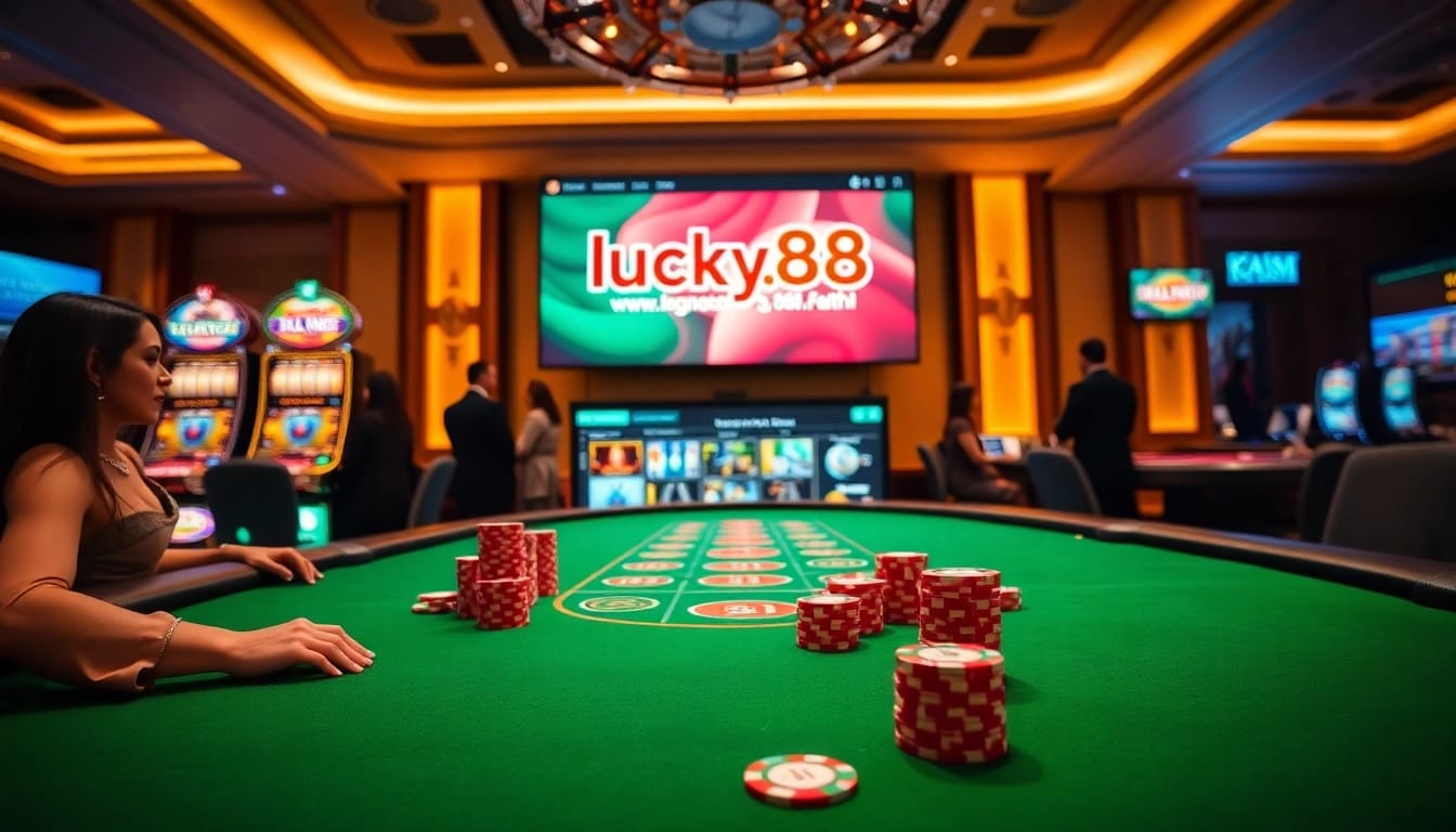 Experience excitement at https://lucky88.faith/ with vibrant casino games and luxury settings.