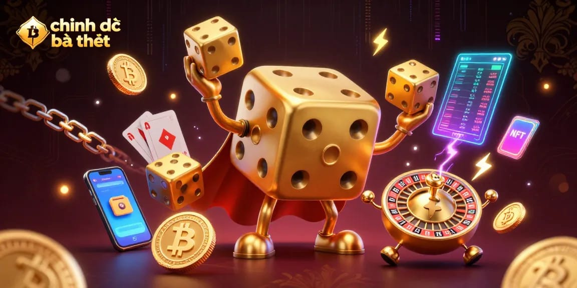 Engage with the principles of chính sách bảo mật through vibrant 3D casino illustration depicting friendly gaming elements.