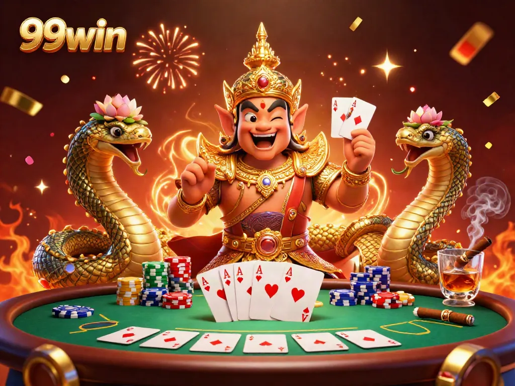 Engage with thrilling moments at 99win's vibrant poker scene featuring exciting gameplay elements.