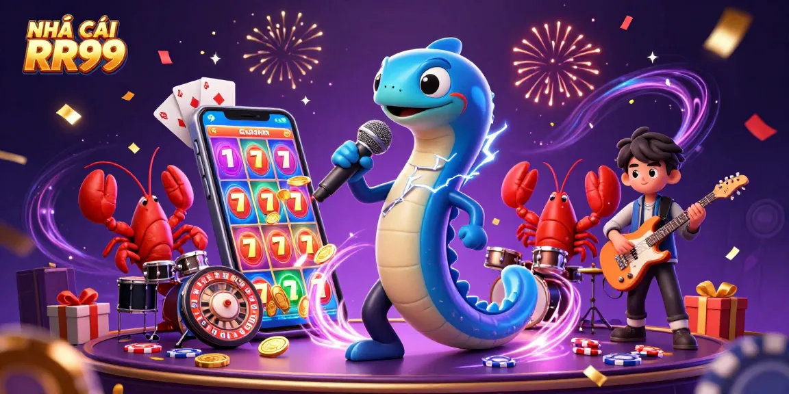 Experience the excitement of NHÀ CÁI RR99 with an electrifying underwater casino performance.