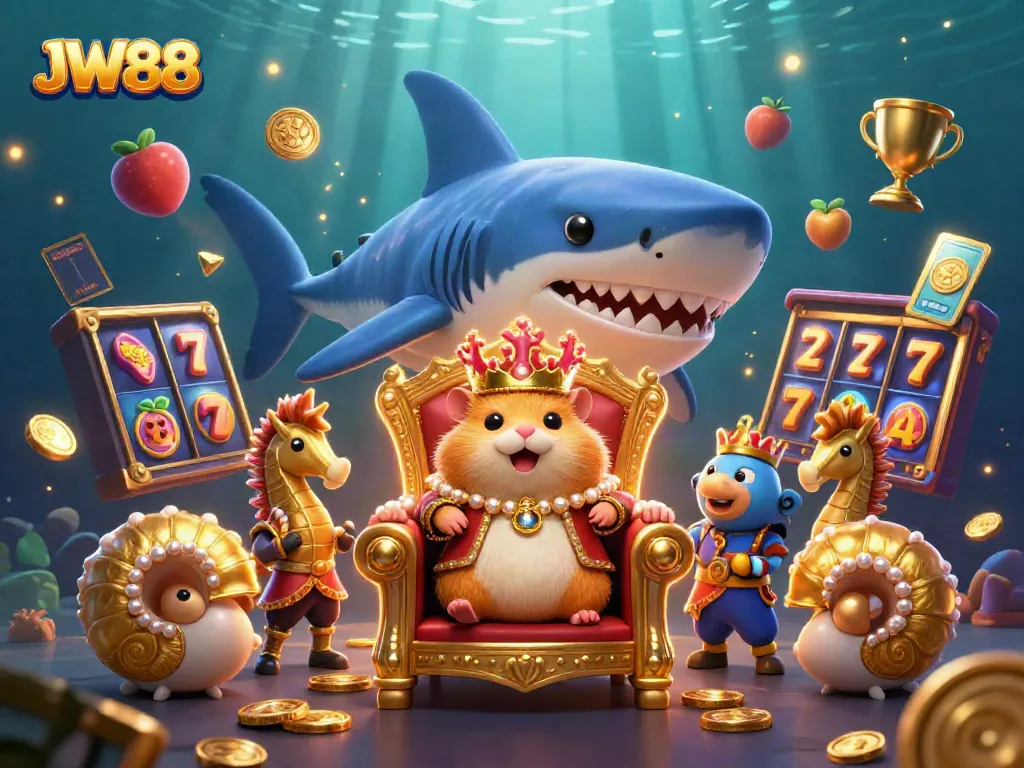Experience thrilling online slots at JW88 with vibrant 3D art and dynamic gaming elements.