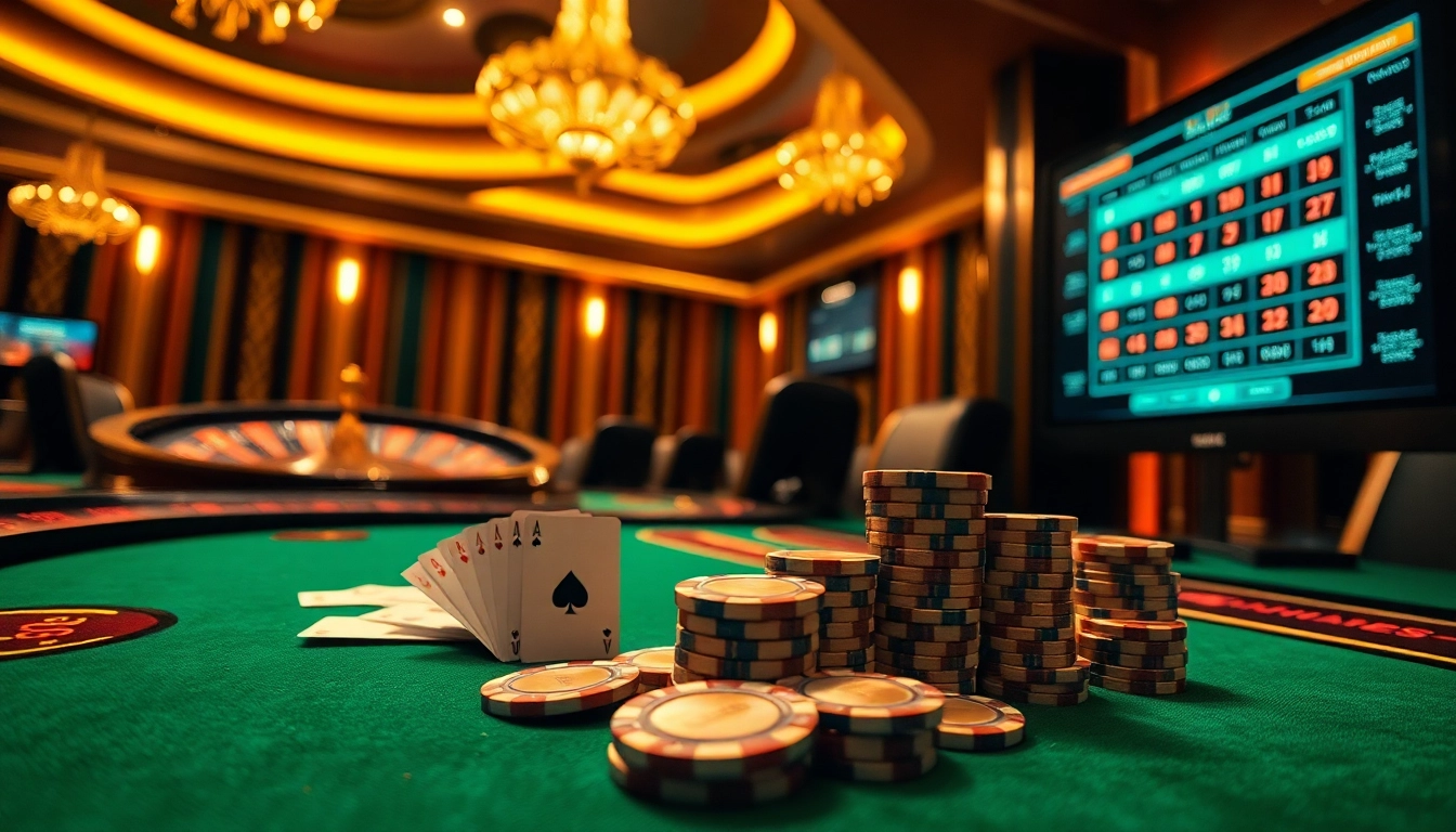Experience high-stakes poker at https://okwintv.global/, highlighting thrilling gameplay with professional dealers.