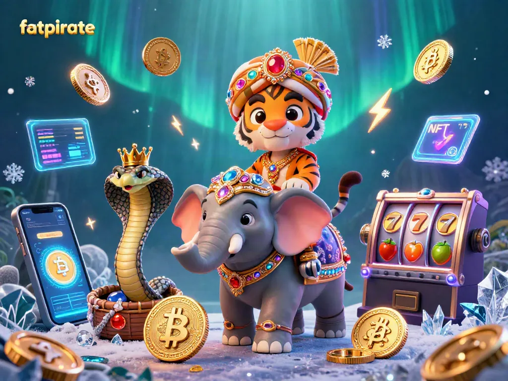 Experience thrilling gameplay with fatpirate, featuring a vibrant casino scene with slot machines and exotic characters.