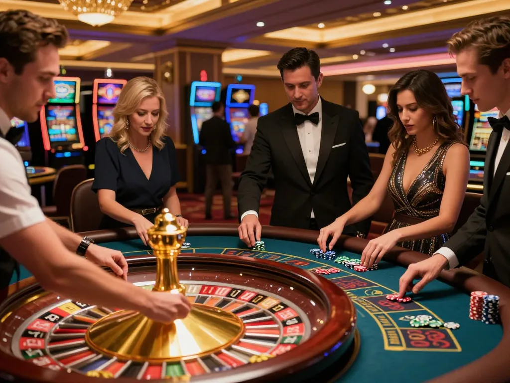 Exciting roulette gameplay at TX88 with dynamic scene featuring players placing bets and the wheel spinning, all at the Link Tx88 chính thức.