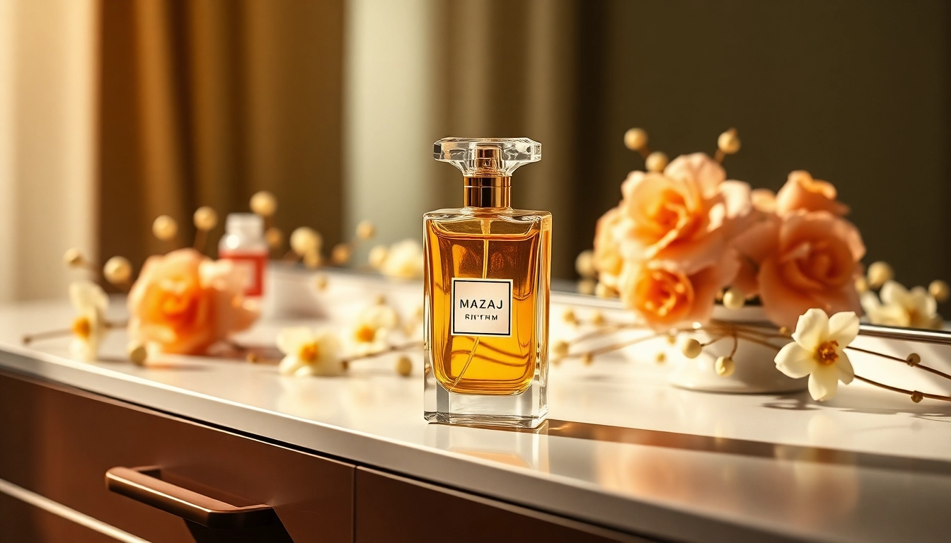 Mazaaj Rhythm by Zimaya elegantly showcased in a luxurious setting with floral accents.