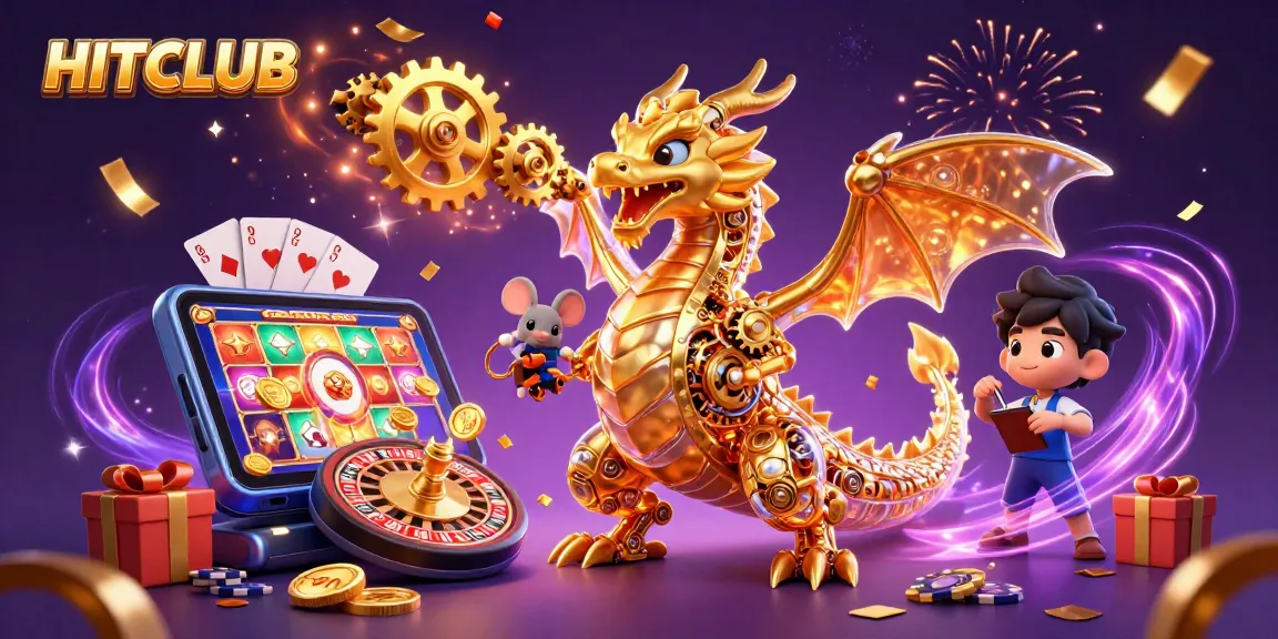 Engage in thrilling gameplay at HITCLUB with vibrant slot games and magical casino visuals!