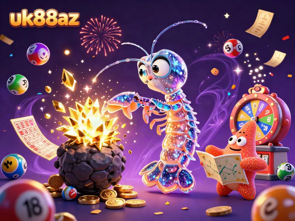 Experience thrilling gameplay with uk88az in a vibrant casino scene featuring galactic characters and exciting elements.