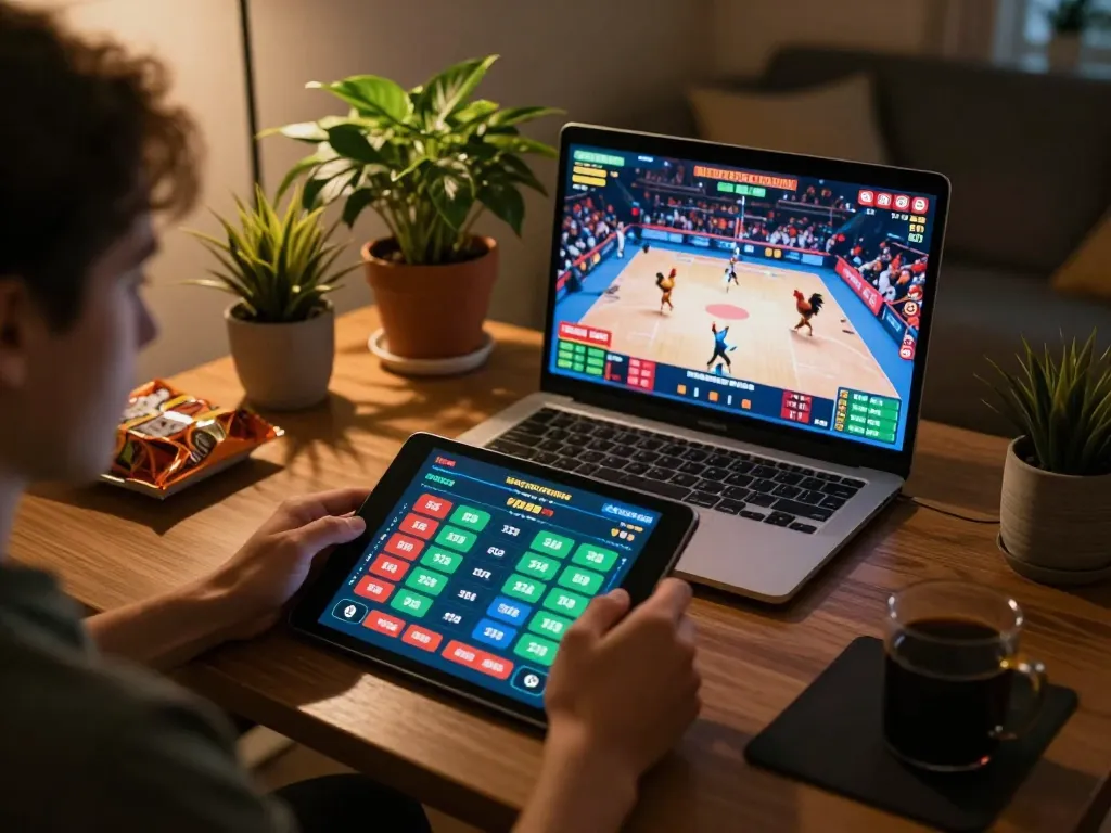 Experience excitement with dagatructiep thomo hôm nay through live betting on thrilling chicken fights.