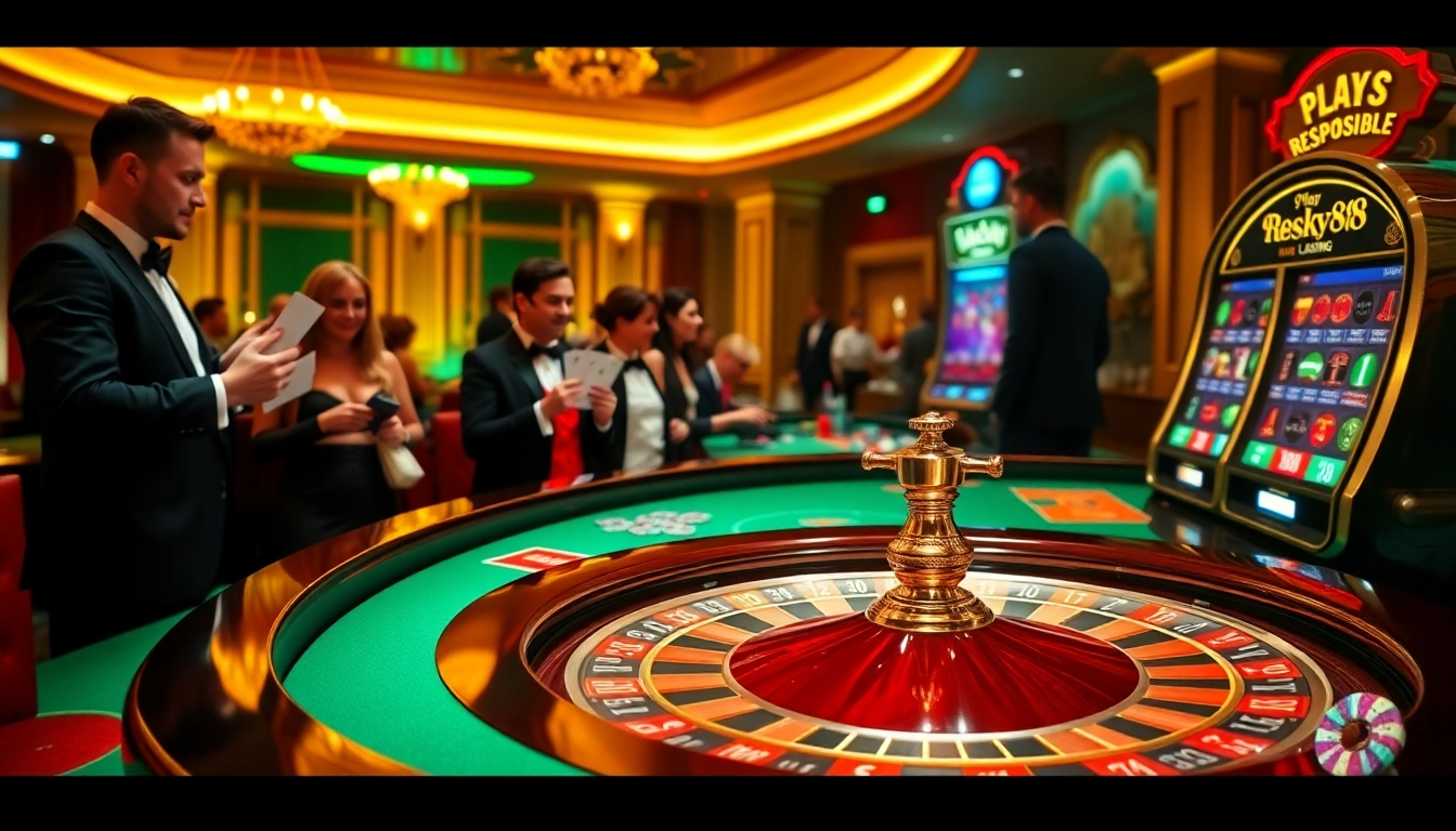 Engaged players at the casino table enjoying moments of luck and excitement at https://lucky88.charity/.