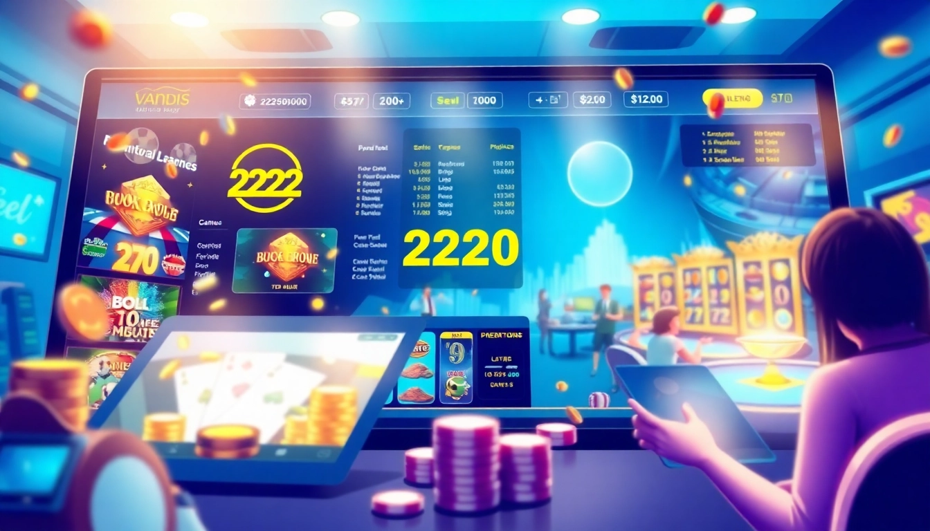 Experience 222O's engaging online betting platform with vibrant games, live dealers, and exciting promotions.