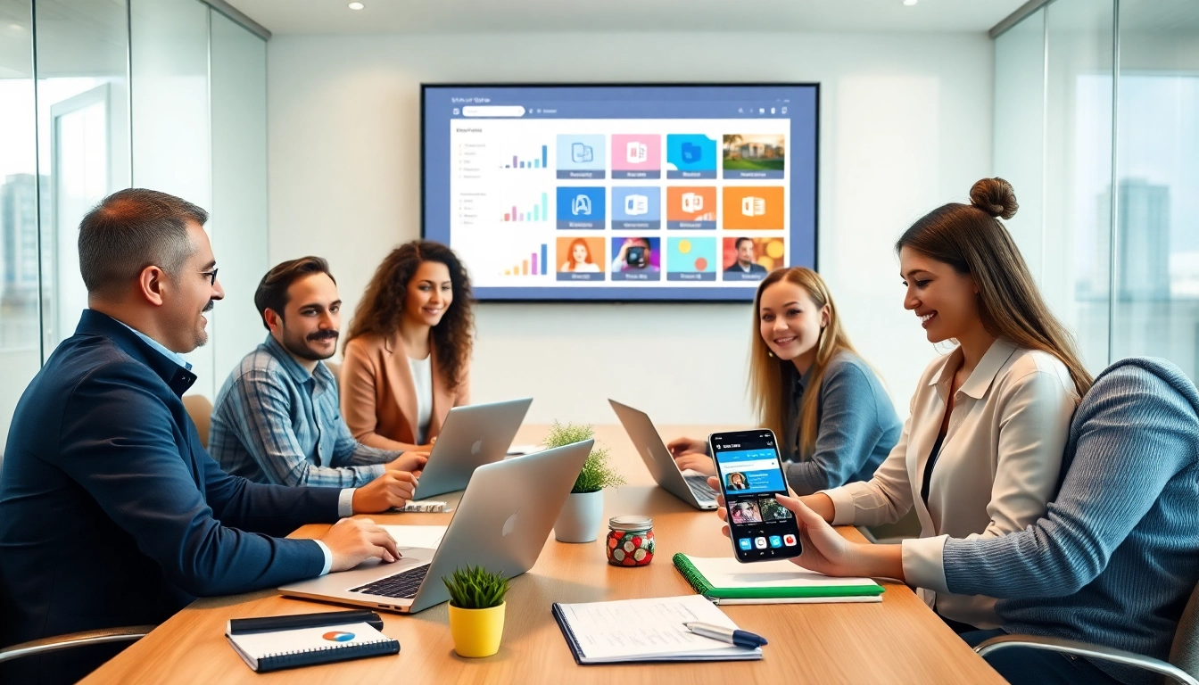 现代办公环境中使用WPS Office应用程序的专业人士无缝访问WPS下载