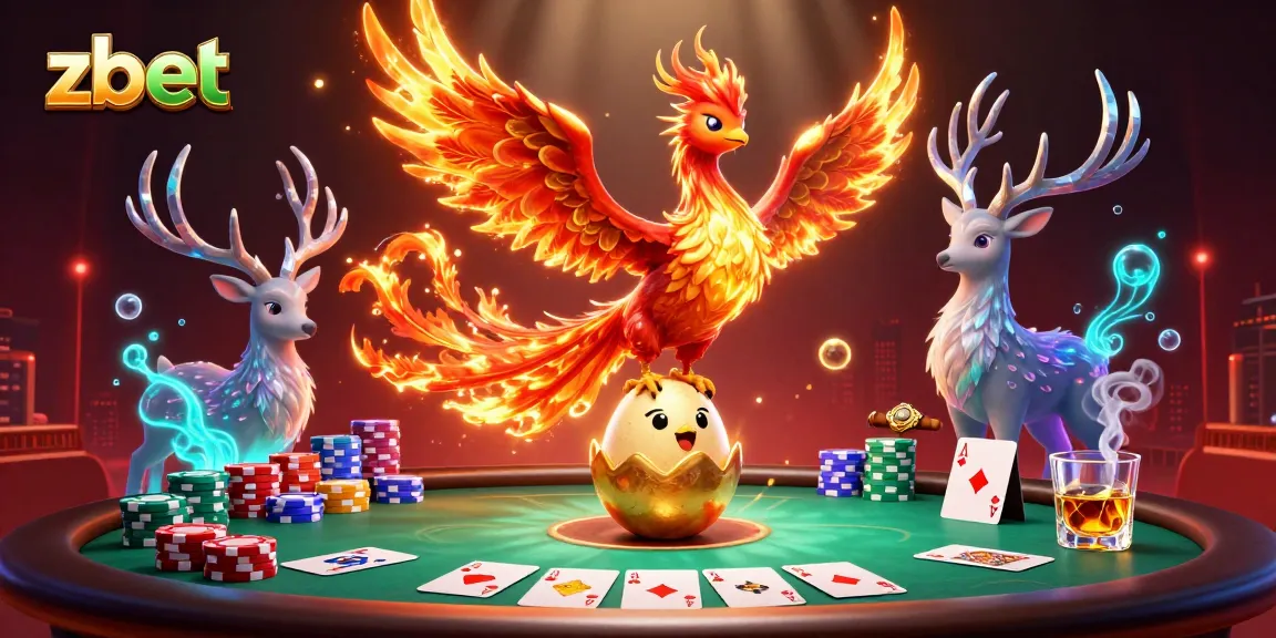 Experience zbet's exciting gaming world with vibrant 3D illustrations showcasing thrilling casino action.