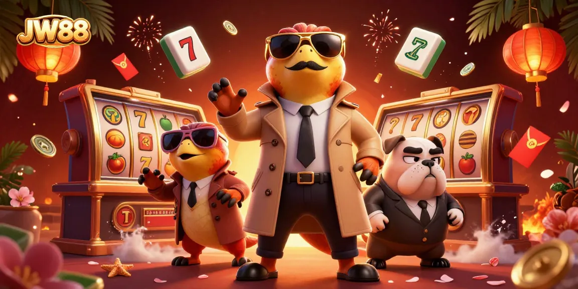 Join JW88 for an exciting VIP casino experience with raptors cleverly disguised, dynamic slot games, and vibrant decor.